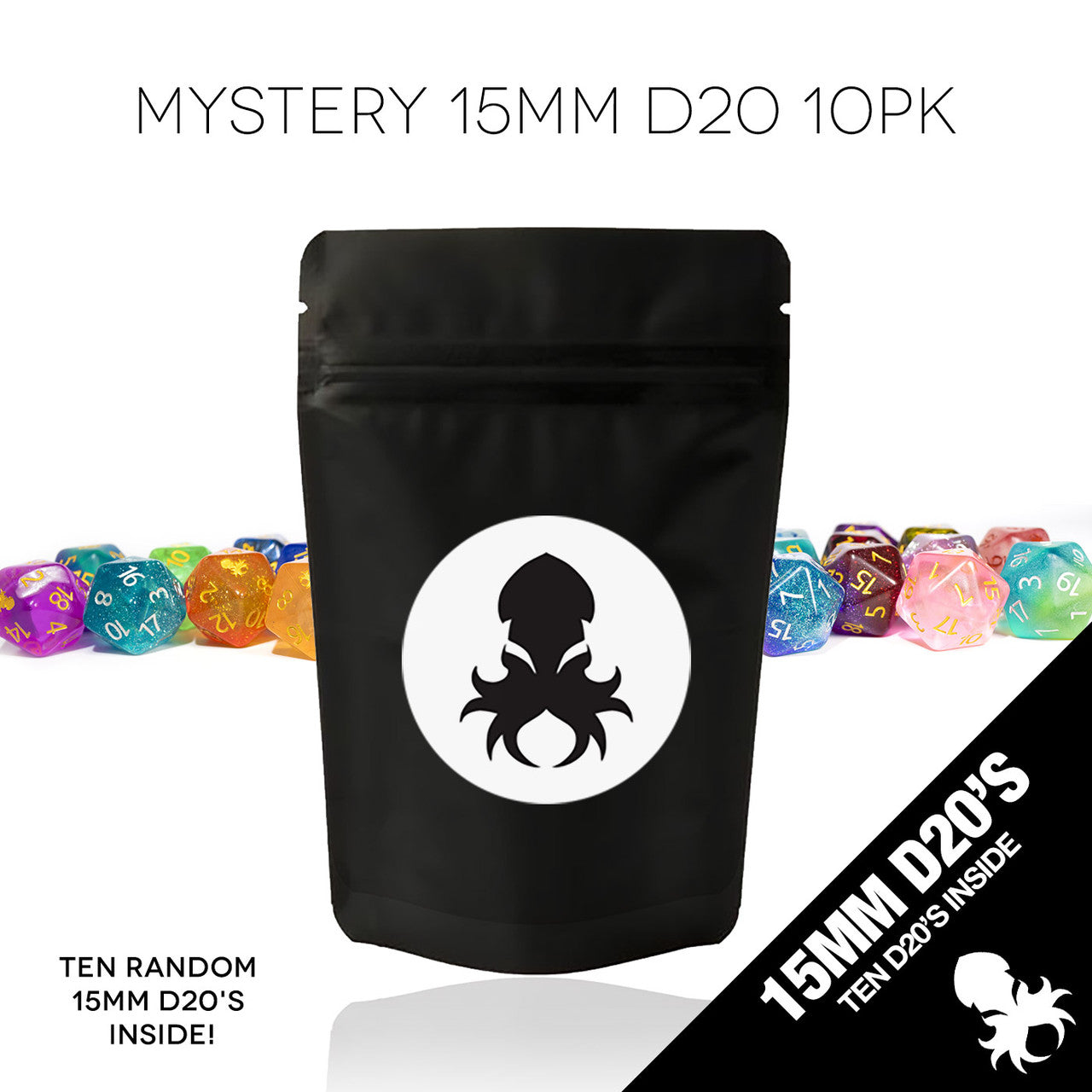 Random 15mm d20 10pk